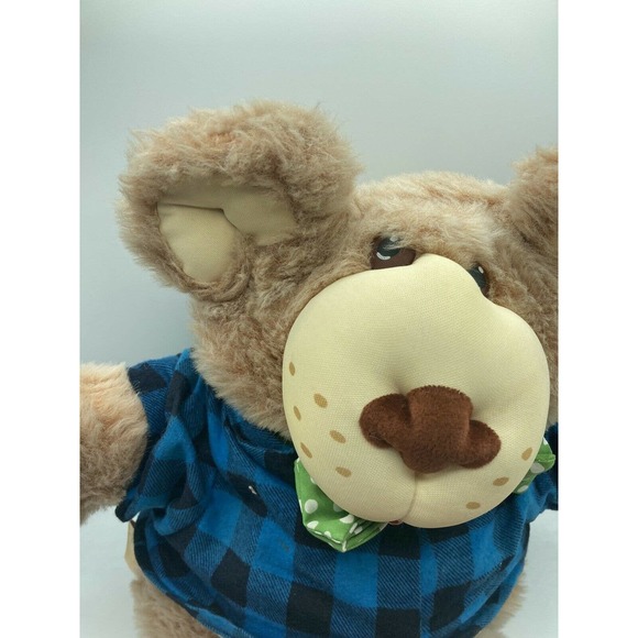 Cabbage Patch Stuffed Animal Vintage Xavier Roberts Furskins Bear Teddy Plush - Picture 2 of 12
